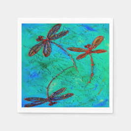 Guardanapo De Papel Dragonfly Flit