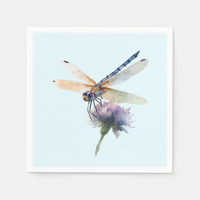 Guardanapo De Papel Dragonfly Napkins (Frente)