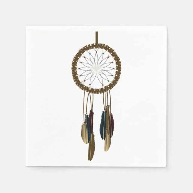 Guardanapo De Papel Dreamcatcher Paper Napkins (Frente)
