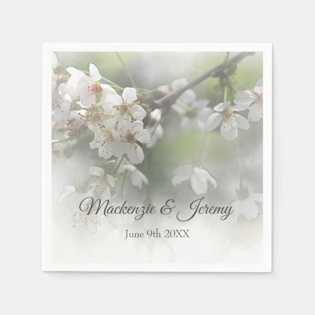 Guardanapo De Papel Dreamy Blossoms 2 (Frente)