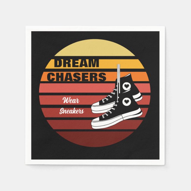 Guardanapo De Papel Drew Chasers Vestem tênis (Frente)