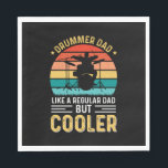 Guardanapo De Papel Drummer Dad<br><div class="desc">Drummer Dad</div>