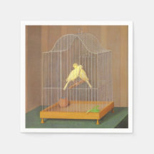 Duas Canárias em uma Gaiola (por Antonio Donghi)