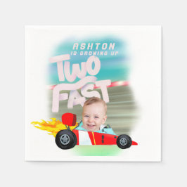 Guardanapo De Papel Duas Festas de aniversário rápidas