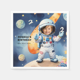 Guardanapo De Papel Duas Festas de segundo aniversário da Lua