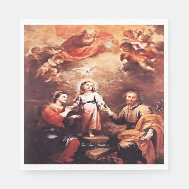 Guardanapo De Papel Duas Trinidades (Frente)