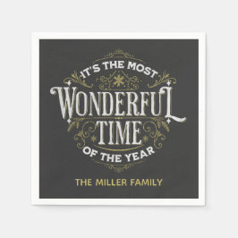 Guardanapo De Papel É a época mais maravilhosa do ano