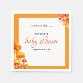 Guardanapo De Papel É chá de fraldas de conto de fadas de meninos ou m