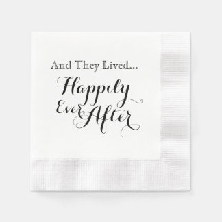 Guardanapo De Papel E Eles Viviam Feliz Depois De Napkins