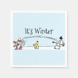 Guardanapo De Papel É inverno
