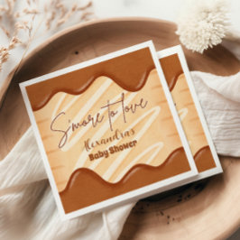 Guardanapo De Papel É mais para amar o Chá de fraldas neutro de gênero