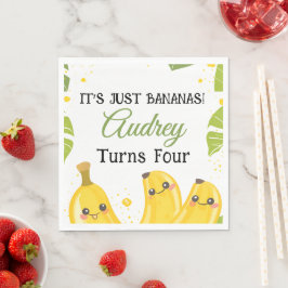 Guardanapo De Papel É Só Bananas Festa de Aniversário de Qualquer Idad