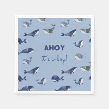 É um Chá de fraldas de baleia