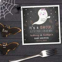 É um Ghoul! Pequeno Chá de fraldas de Halloween
