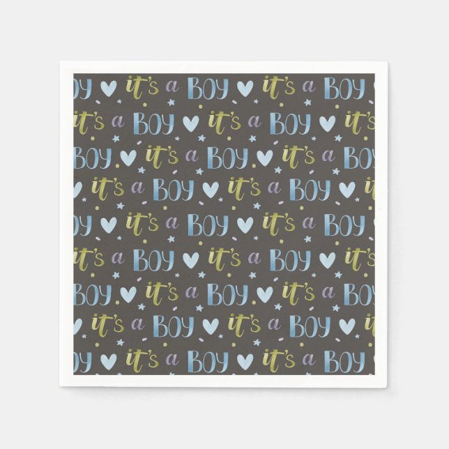 Guardanapo De Papel É um papel novo para bebês (Frente)