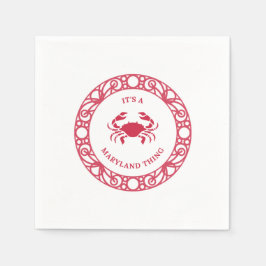 GUARDANAPO DE PAPEL É UMA COISA MARINHA (CRABS)