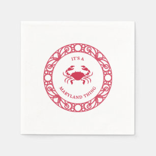 GUARDANAPO DE PAPEL É UMA COISA MARINHA (CRABS)