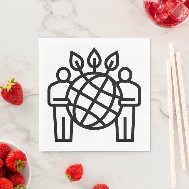 Guardanapo De Papel Ecossistema Planeta (Criador carregado)