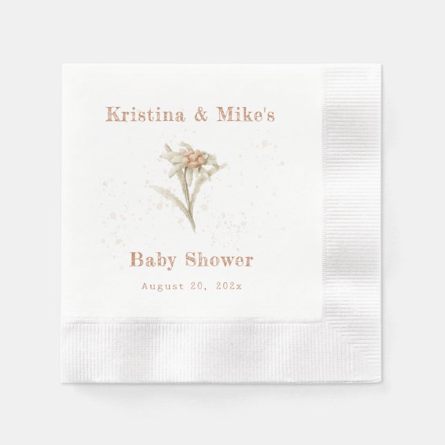 Guardanapo De Papel Edelweiss (Frente)