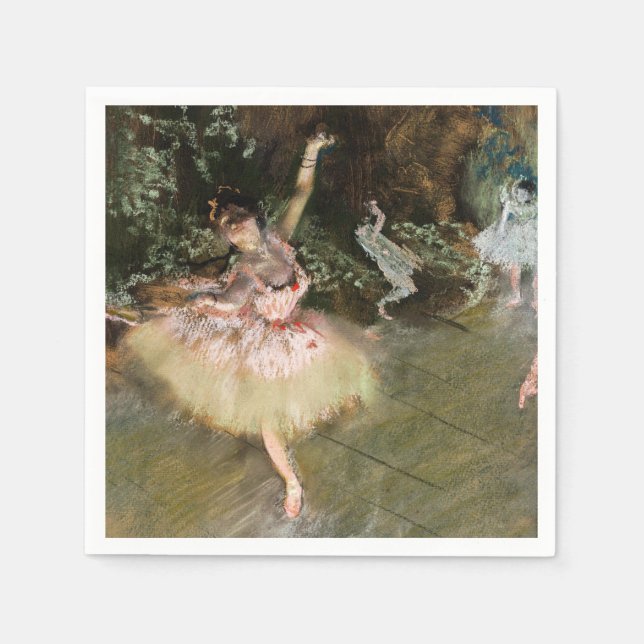 Guardanapo De Papel Edgar Degas - A Estrela 1878 (Frente)