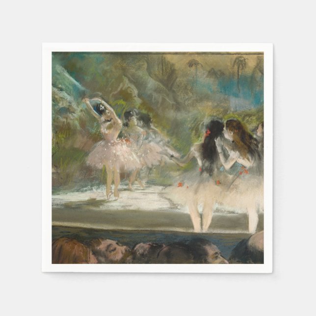 Guardanapo De Papel Edgar Degas - Balé na Ópera de Paris (Frente)
