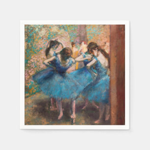 Guardanapo De Papel Edgar Degas - Dançarinos em azul