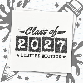 Guardanapo De Papel Edição Limitada de Formatura Turma de Formandos de