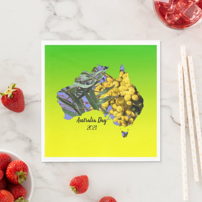 Guardanapo De Papel Editar Texto na Austrália Goma Folha Folha de Pau (Insitu)