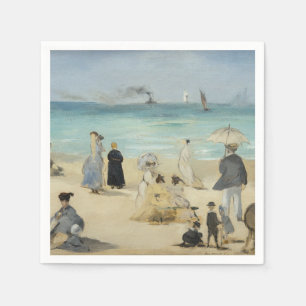 Guardanapo De Papel Edouard Manet - Na Praia, Boulogne-sur-Mer