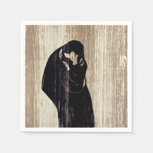 Guardanapo De Papel Edvard Munch - O Beijo IV