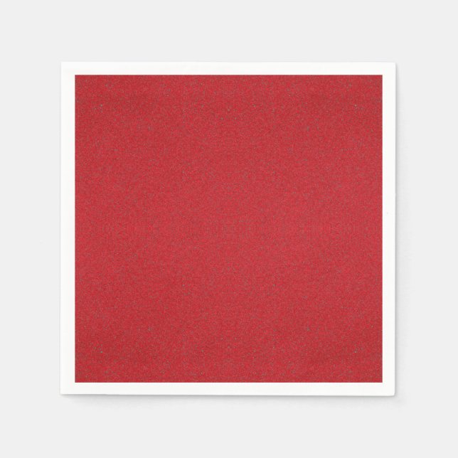 Guardanapo de Papel Efeito de Ruído Vermelho de To (Frente)