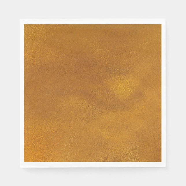 Guardanapo De Papel Efeito Dourado (Frente)