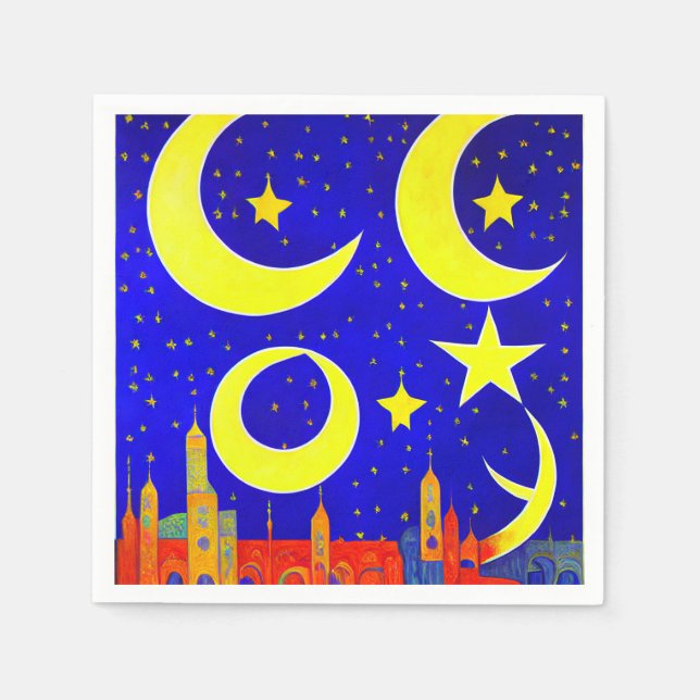 Guardanapo De Papel Eid al-Fitr (Frente)