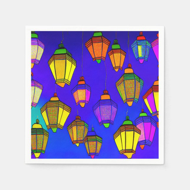 Guardanapo De Papel Eid al-Fitr Napkins (Frente)