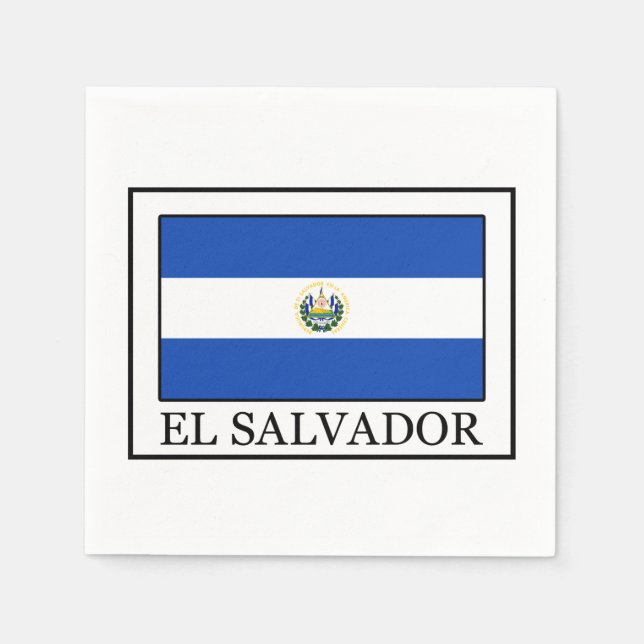 Guardanapo De Papel El Salvador (Frente)