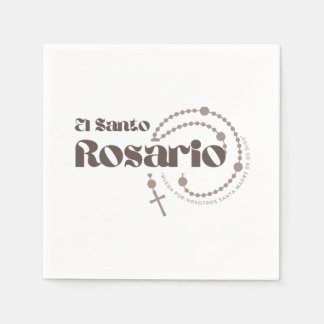 Guardanapo De Papel El Santo Rosario