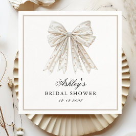 Guardanapo De Papel Ela é Casando de Arco de Pérolas