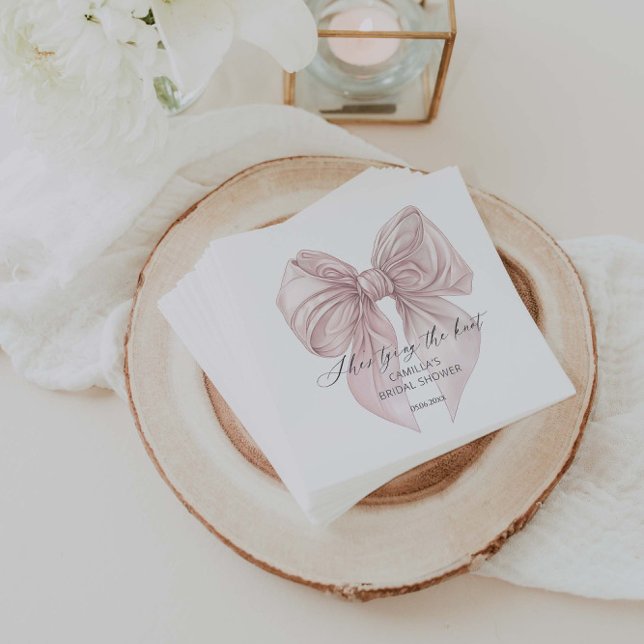 Guardanapo De Papel Ela é Casando de Arco de Rosa (Criador carregado)