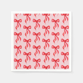 Guardanapo De Papel Ela é Casando de Arco Vermelho Rosa