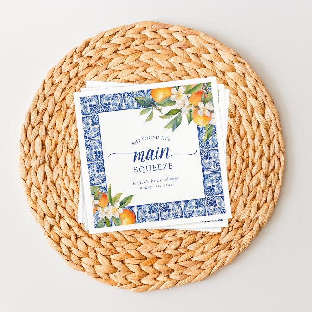 Guardanapo De Papel Ela Encontrou Seu Chá de panela Principal De Laran (Criador carregado)