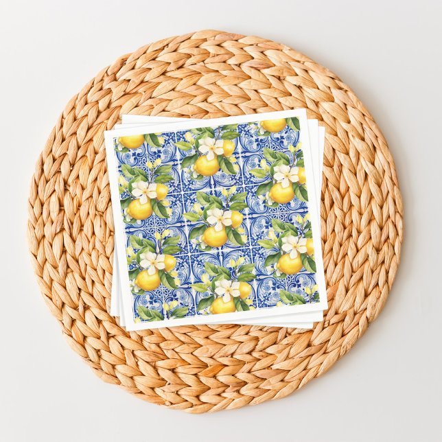 Guardanapo De Papel Ela Encontrou Seu Chá de panela Principal De Limõe (Criador carregado)