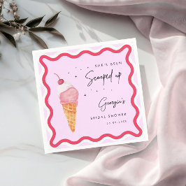 Guardanapo De Papel Ela foi esfregada num Chá de panela vermelho rosa