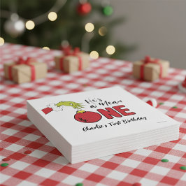 Guardanapo De Papel Ele é um Mau | Aniversário do Grinch