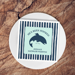 Guardanapo De Papel Ele está viciado em solteiro de pesca