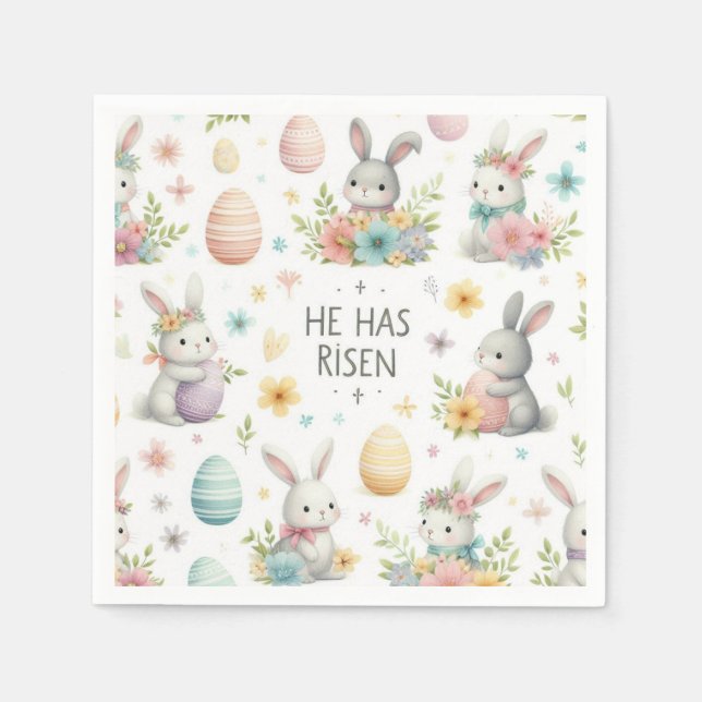 Guardanapo De Papel Ele Risen (Frente)