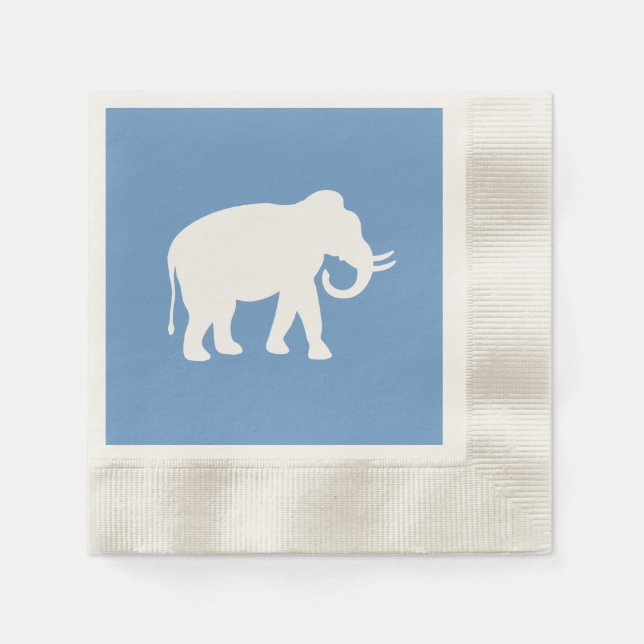 Guardanapo De Papel Elefante Branco (Frente)