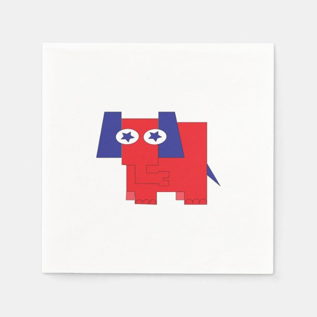 Guardanapo De Papel Elefante GOP (Frente)