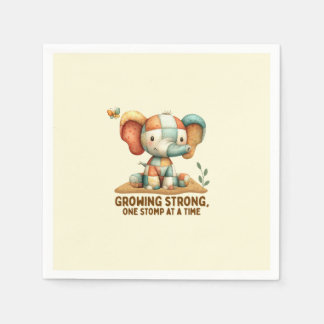 Guardanapo De Papel Elefante Patchwork “Crescendo Forte