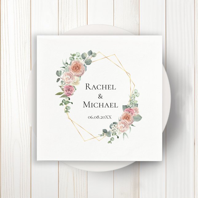 Guardanapo De Papel Elegant Boho Pastel   (Criador carregado)