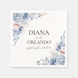 Guardanapo De Papel Elegant Boho Wildflower